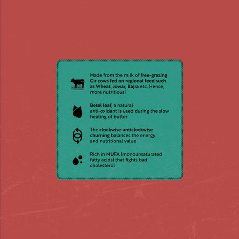 Oregion A2 Gir Cow Ghee