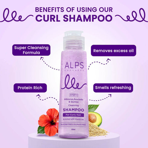 Alps Goodness Hibiscus Avocado and Quinoa Cleansing Shampoo