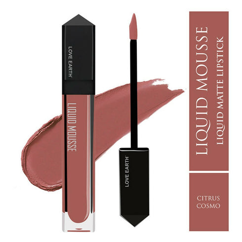 Love Earth Liquid Mousse Lipstick Citrus Cosmo