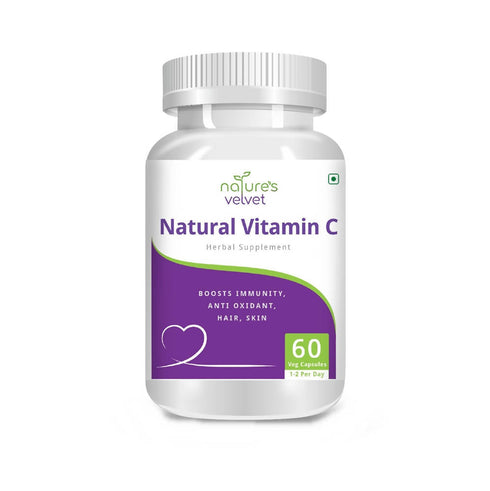Nature's Velvet Natural Vitamin C Capsules