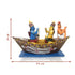 Rama Sita Lakshmana and boat man Kevat Kondapalli Bommalu