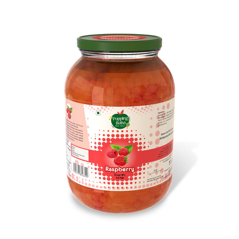 The Tea Planet Popping Boba - Raspberry