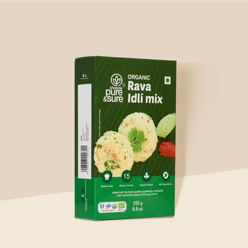 Pure & Sure Organic Rava Idli Mix