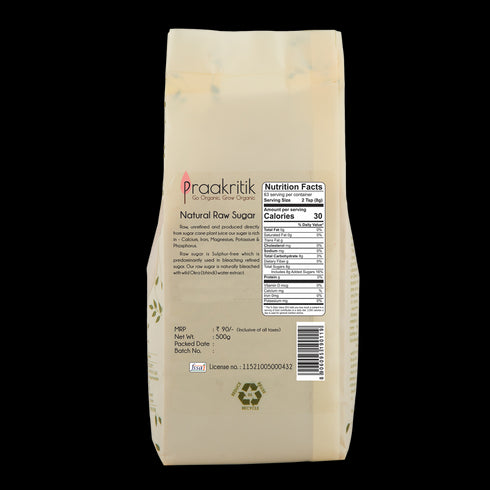 Praakritik Natural Raw Sugar