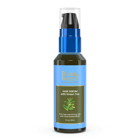 Blue Nectar Green Tea Hair Serum for Dry Frizzy Hair