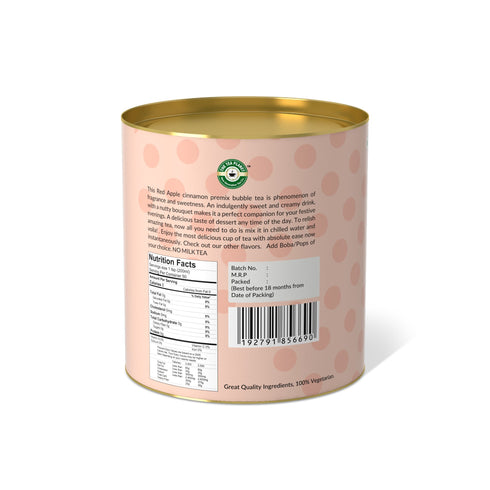The Tea Planet Red Apple Fruit Bubble Tea Premix