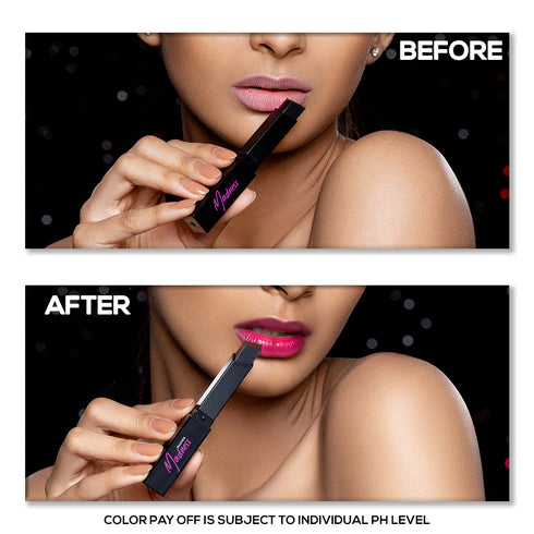 Renee Madness PH Stick 3gm | Black Lipstick Pink Pay Off