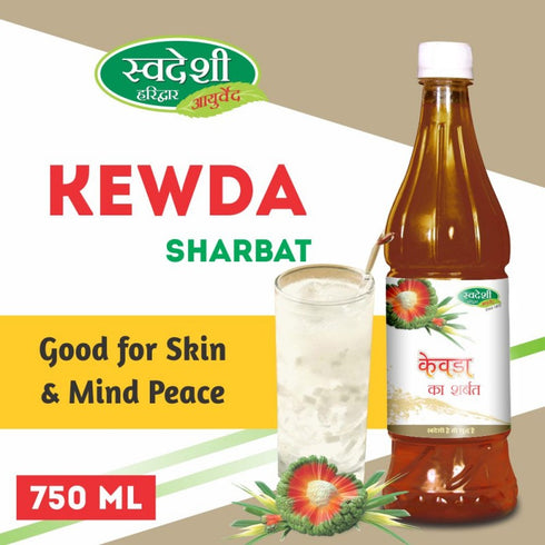 Swadeshi Kewda Sharbat 750ML