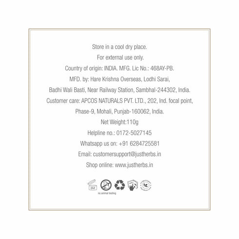 Just Herbs Kansa Roller Face Massage Tool - GWP 110g