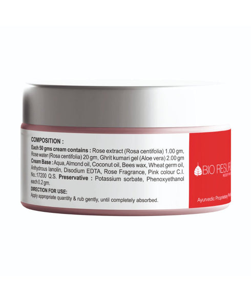 Bio Resurge Natural Rose Nourishing Cream 65g