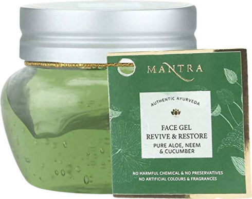 Mantra Herbal Revive & Restore Pure Aloe Neem & Cucumber Face Gel