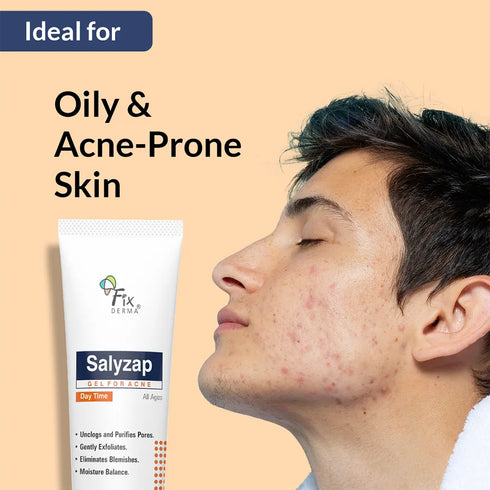 Fixderma Skincare Salyzap Day Time Gel For Acne Prone Skin