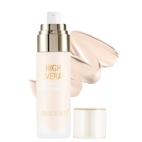 Swiss Beauty High Coverage Foundation 60g