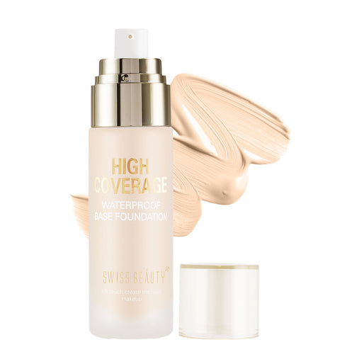 Swiss Beauty High Coverage Foundation 60g
