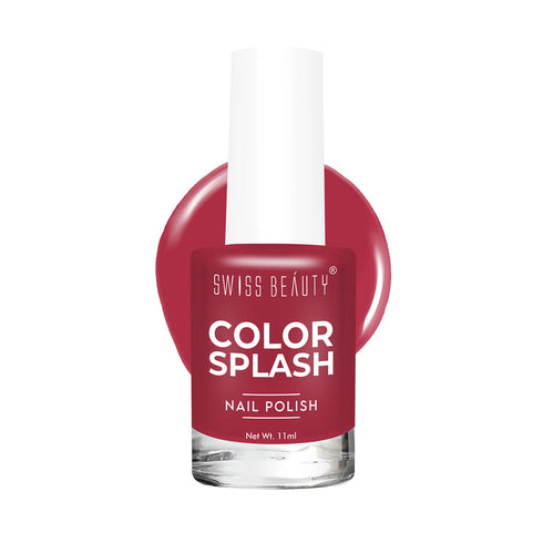 Swiss Beauty Color Splash Nail Polish 11ml Pack Of 2 Each