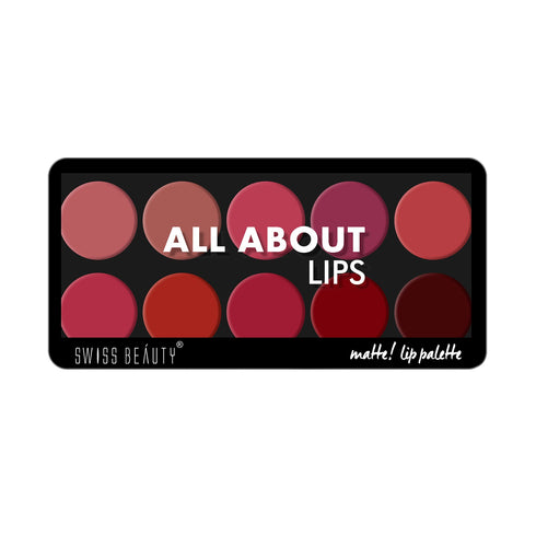 Swiss Beauty Matte Lip Palette 12g