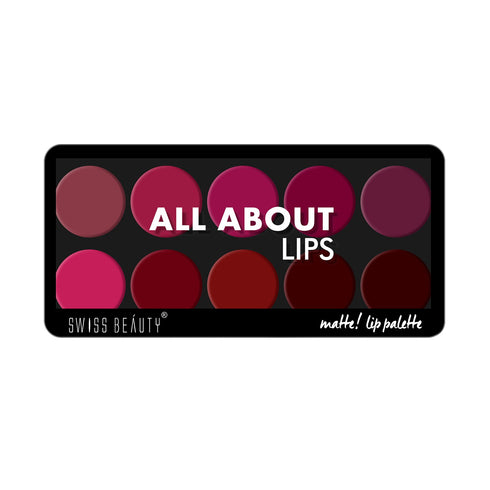 Swiss Beauty Matte Lip Palette 12g