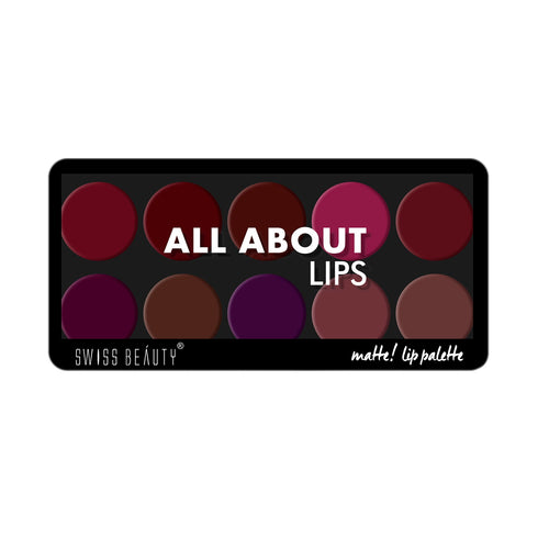 Swiss Beauty Matte Lip Palette 12g