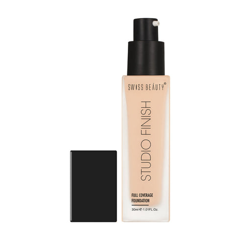 Swiss Beauty Full Coverage Foundation Studio Finish 01 30ml