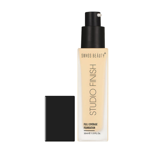 Swiss Beauty Full Coverage Foundation Studio Finish 01 30ml