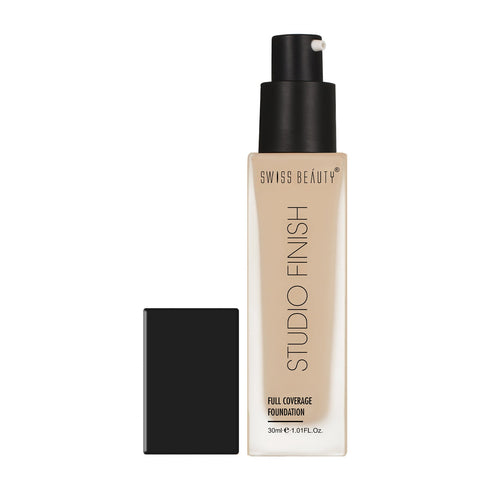 Swiss Beauty Full Coverage Foundation Studio Finish 01 30ml