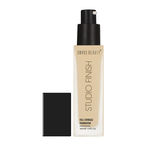 Swiss Beauty Full Coverage Foundation Studio Finish 01 30ml