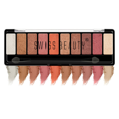 Swiss Beauty Luxury Velvet Eyeshadow Palette 12g