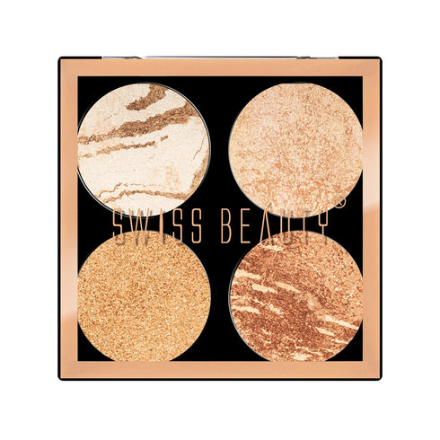 Swiss Beauty Highlighter Palette 10g