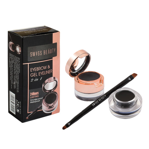 Swiss Beauty Eyebrow And Gel Eyeliner 7g
