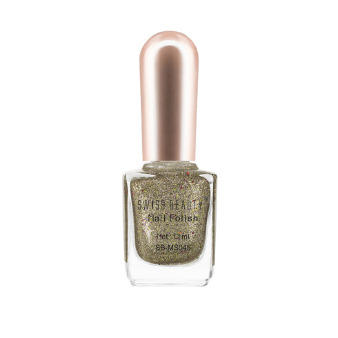 Swiss Beauty Glitter Nail Polish Pack Of 2 12ml Each