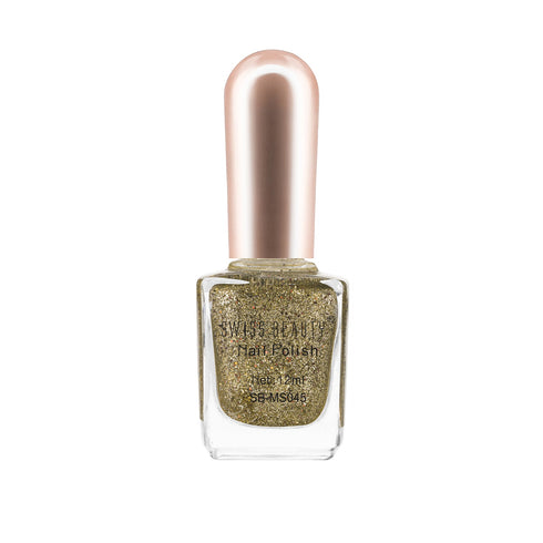 Swiss Beauty Glitter Nail Polish Pack Of 2 12ml Each