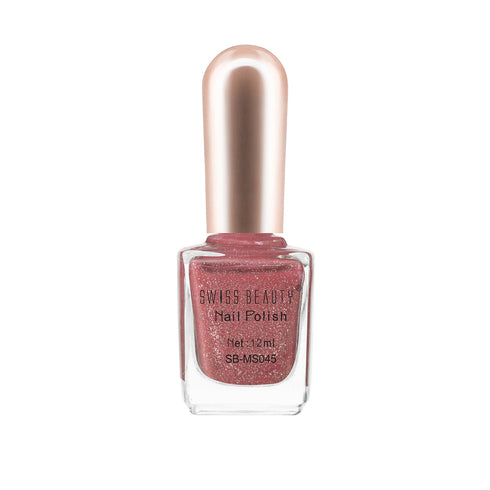 Swiss Beauty Glitter Nail Polish Pack Of 2 12ml Each