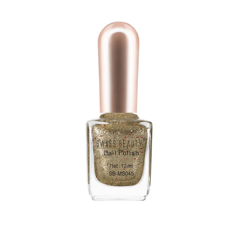 Swiss Beauty Glitter Nail Polish Pack Of 2 12ml Each