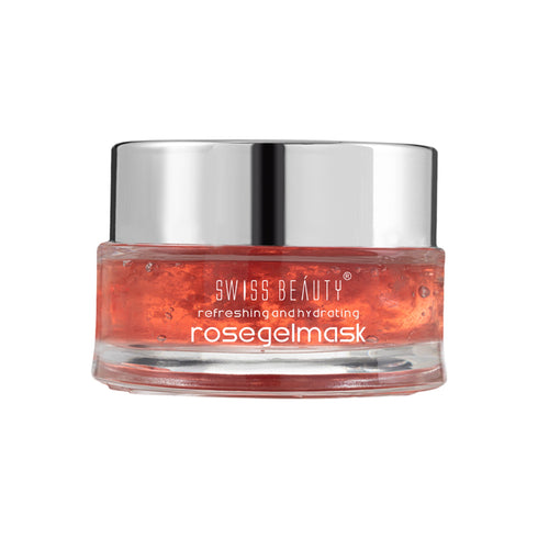 Swiss Beauty Refreshing And Hydrating Rose Gel Mask 70g