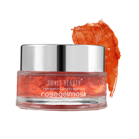 Swiss Beauty Refreshing And Hydrating Rose Gel Mask 70g