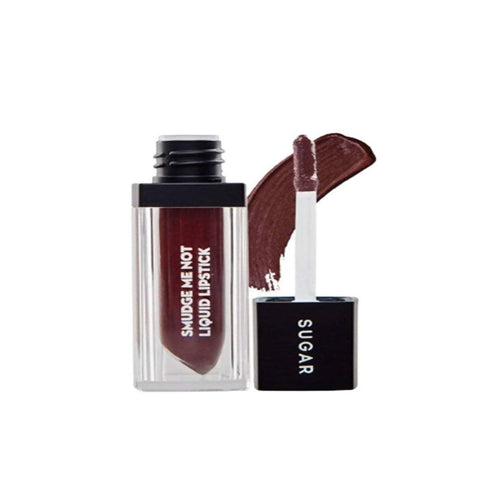Sugar Smudge Me Not Liquid Lipstick Radiant Currant | Metallic Burnt Red