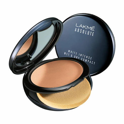 Lakme Absolute White Intense Wet and Dry Compact | Golden Light