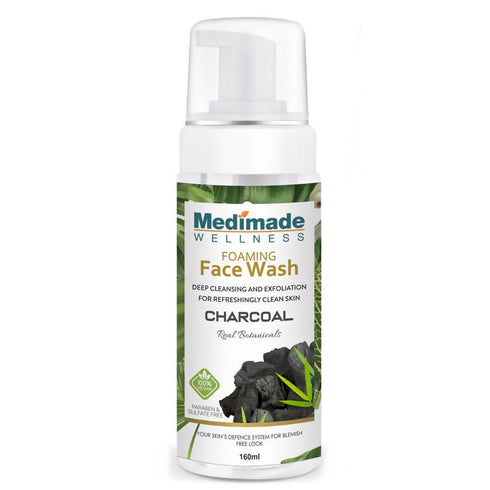 Medimade Wellness Foaming Face Wash With Charcoal