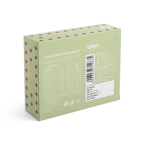 Asha Sweet Center Sugar Free Sohan Papdi