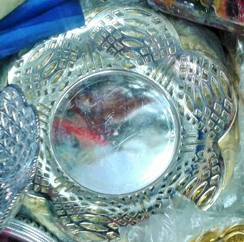 Silver Color Decorative Bowl - 75gms