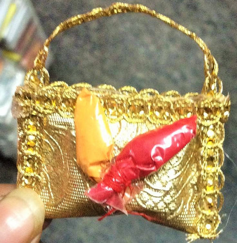 Purse Designed Haldi Kumkum Set - 10gms