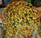 Fruit Decorative Bowl Gold Color - 65gms