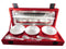3.5 Inch German Silver 3 Antique Bowl Set With Tray - 2000gms