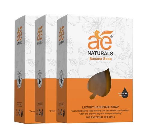 Ae Naturals Handmade Banana Extract Soap 100g