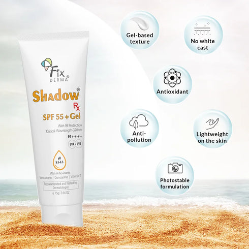 Fixderma Skincare Shadow Spf 55+ Gel