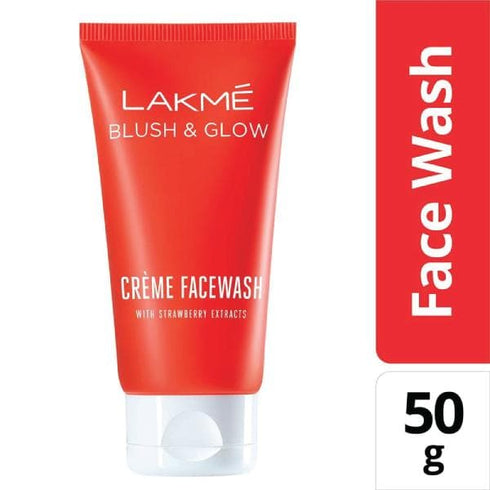 Lakme Strawberry Cream Face Wash 50G