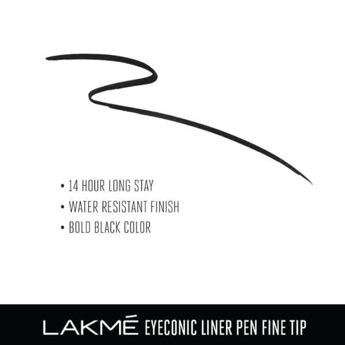 Lakme Eyeconic Liner Pen Fine Tip 1ml
