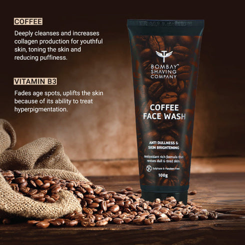 Bombay Shaving Company Coffee Face Wash 100g