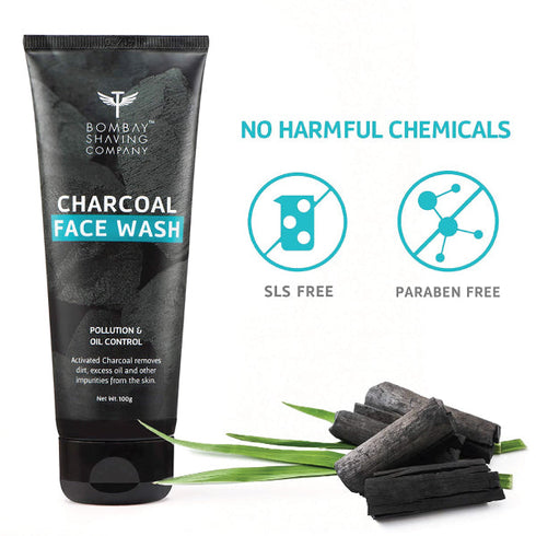 Bombay Shaving Company Charcoal Face Wash 100g