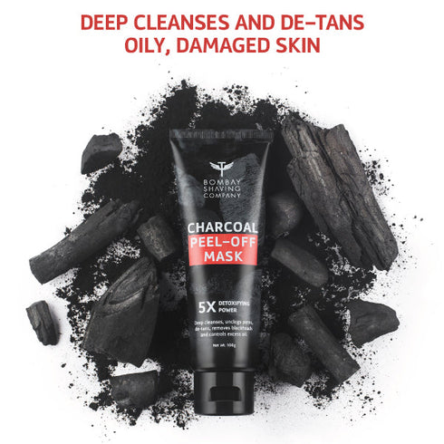 Bombay Shaving Company Charcoal Peel Off Mask 100g